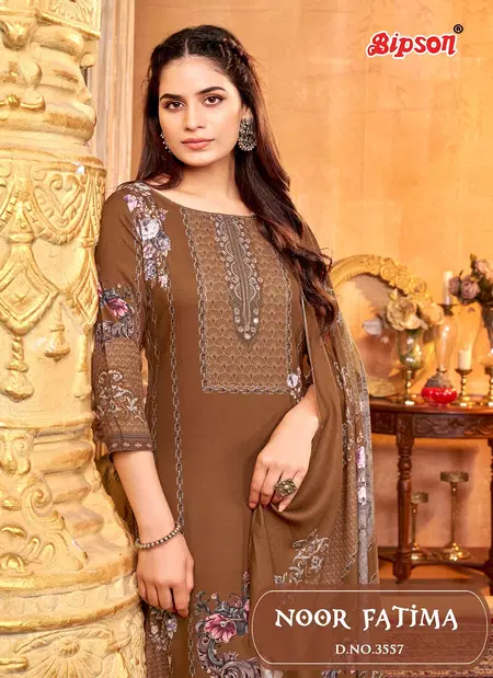 Noor Fatima 3557 By Bipson Pure Viscose Wholesale Dress Material In India